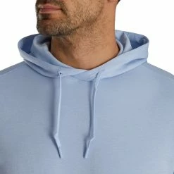 FootJoy Lightweight Heather Sky Mens Golf Hoodie -Clubs Shop 21648 HEATHERSKY 2 ffaf775e 0c46 4f39 9967 079d8ff9e3d2