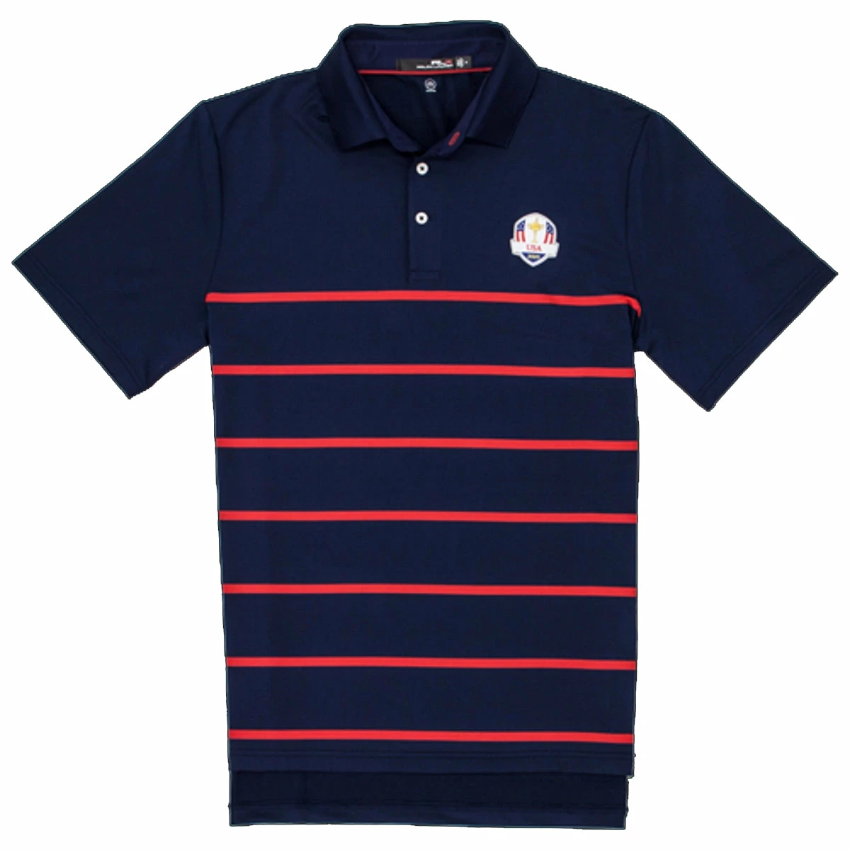 Polo Ralph Lauren RLX Ralph Lauren Ryder Cup RLX Course Stripe Mens Golf Polo 1 Polo Ralph Lauren RLX Ralph Lauren Ryder Cup RLX Course Stripe Mens Golf Polo