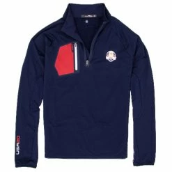 Polo Ralph Lauren RLX Ralph Lauren Ryder Cup RLX Driver Mens Golf 1/2 Zip