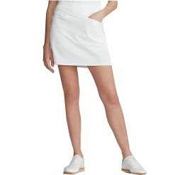 Polo Ralph Lauren RLX Ralph Lauren Back Pleated 15in White Womens Golf Skort