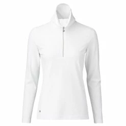 Daily Sports Floy Womens Golf 1/2 Zip -Clubs Shop 22466 WHITE100