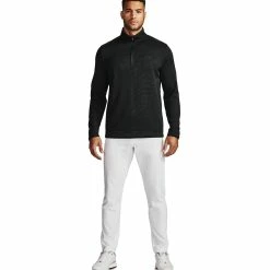 Under Armour Storm SweaterFleece Mens Golf 1/2 Zip 20 Under Armour Storm SweaterFleece Mens Golf 1/2 Zip -Clubs Shop 22487 BLACK001