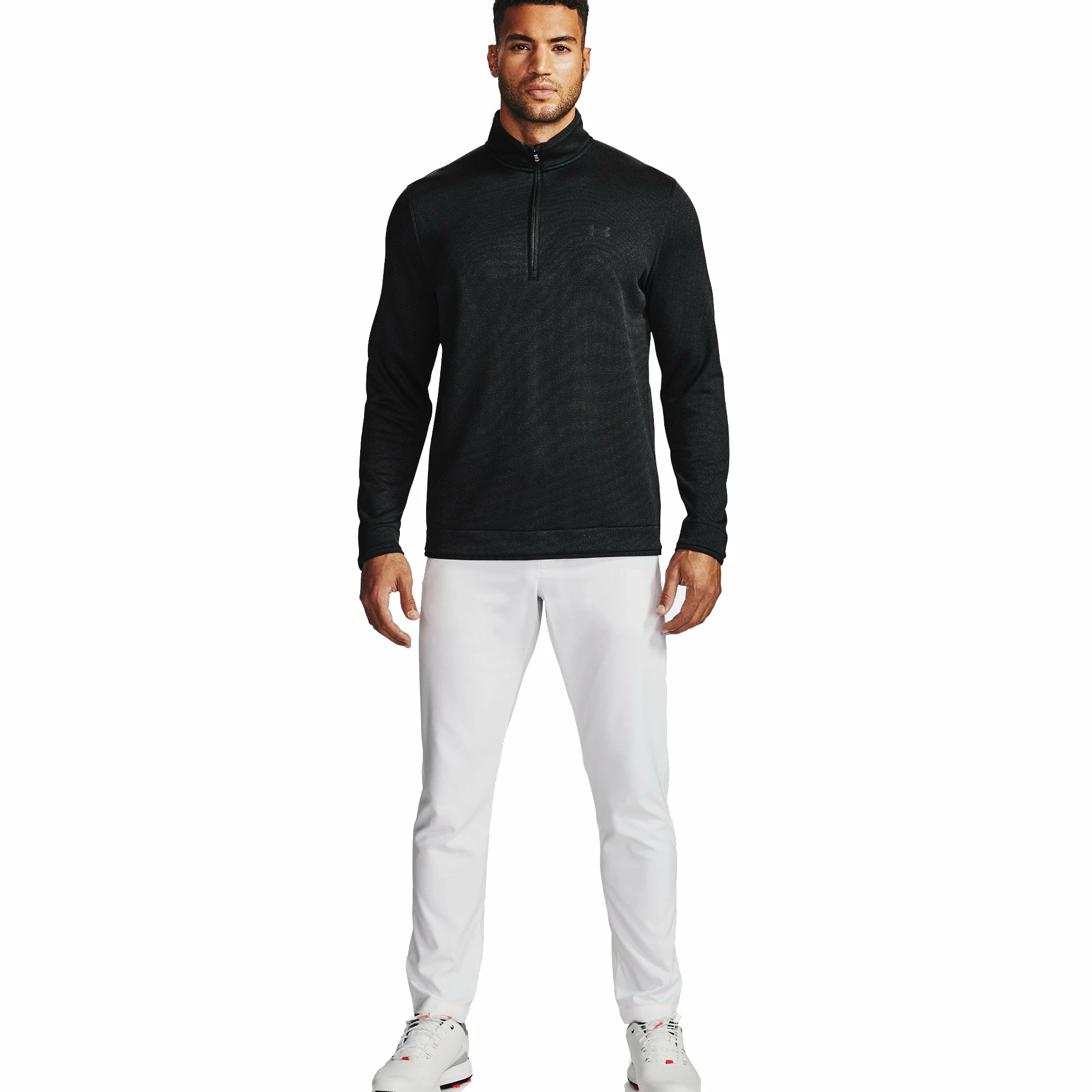 Under Armour Storm SweaterFleece Mens Golf 1/2 Zip 3 Under Armour Storm SweaterFleece Mens Golf 1/2 Zip - Image 3