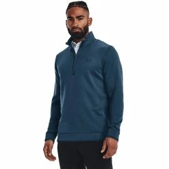 Under Armour Storm SweaterFleece Mens Golf 1/2 Zip 34 Under Armour Storm SweaterFleece Mens Golf 1/2 Zip -Clubs Shop 22487 PETROLBLUE437 808d39e6 d907 4032 8897 ef6bea63d2e0