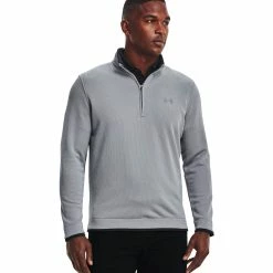 Under Armour Storm SweaterFleece Mens Golf 1/2 Zip 27 Under Armour Storm SweaterFleece Mens Golf 1/2 Zip -Clubs Shop 22487 STEEL035