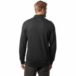 TravisMathew Hot Cocoa Mens Golf 1/4 Zip -Clubs Shop 22674 BKSHRKSKN0BSH 2