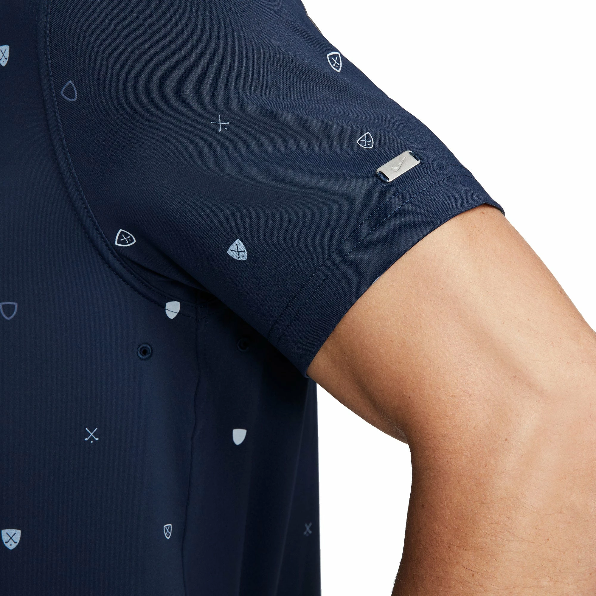 Nike Golf Nike Dri-FIT Player Heritage Print Mens Golf Polo 6 Nike Golf Nike Dri-FIT Player Heritage Print Mens Golf Polo - Image 6