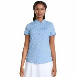 PUMA Golf Puma MATTR Hibiscus Womens Golf Polo