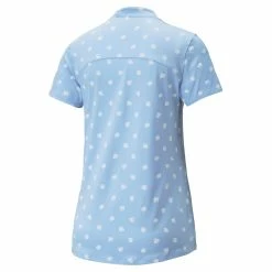 PUMA Golf Puma MATTR Hibiscus Womens Golf Polo -Clubs Shop 23210 SERENITYWHT02 3