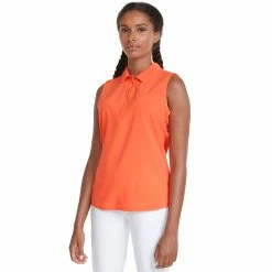 PUMA Golf Puma Harding Womens Sleeveless Golf Polo 14 PUMA Golf Puma Harding Womens Sleeveless Golf Polo -Clubs Shop 23213 HOTCORAL06 74f1830b 68d9 4947 bb50 0a65f695fe2e