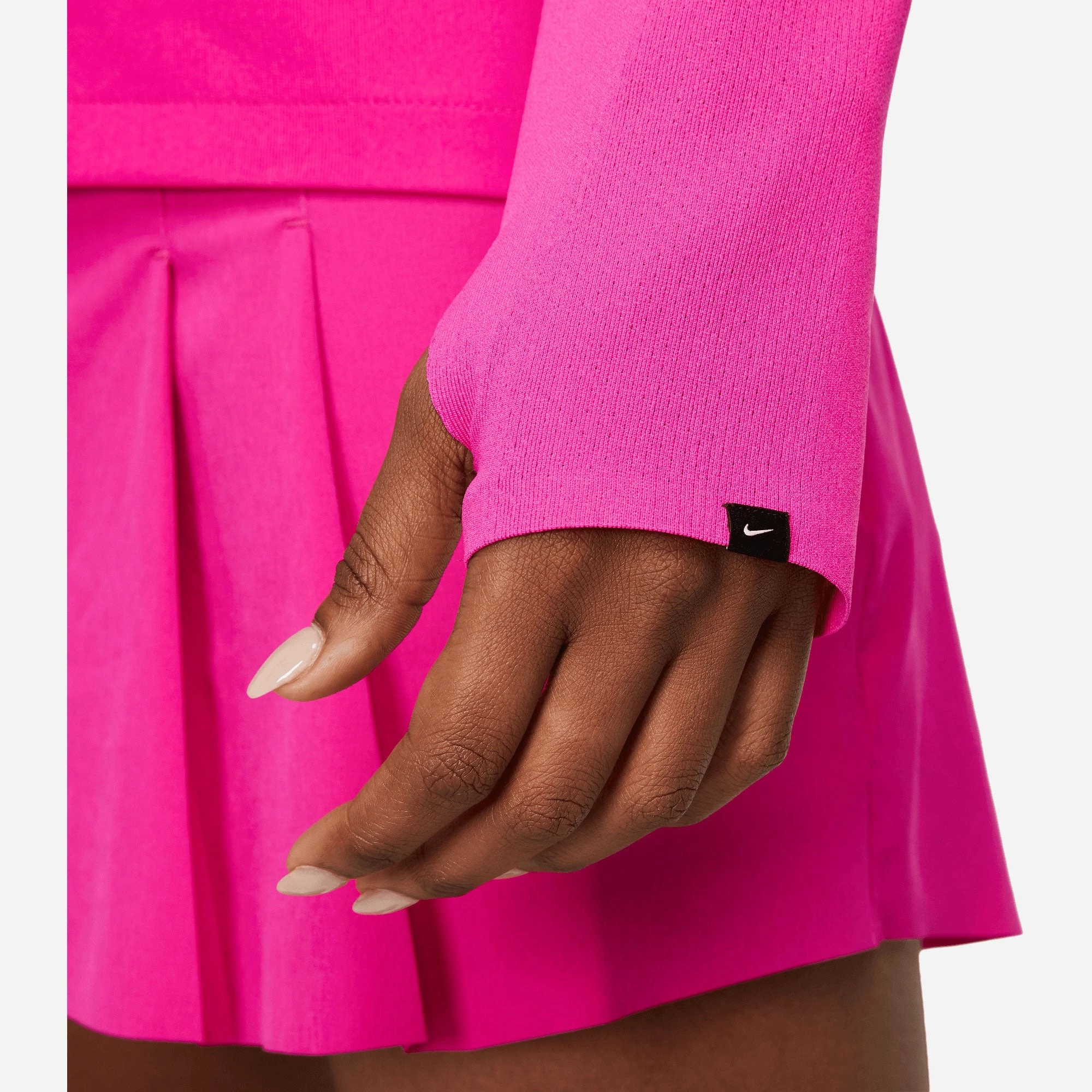 Nike Golf Nike Dri-FIT ADV Ace Womens Long-Sleeve Golf Polo 3 Nike Golf Nike Dri-FIT ADV Ace Womens Long-Sleeve Golf Polo - Image 3