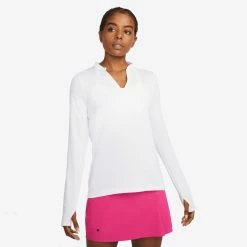 Nike Golf Nike Dri-FIT ADV Ace Womens Long-Sleeve Golf Polo 12 Nike Golf Nike Dri-FIT ADV Ace Womens Long-Sleeve Golf Polo -Clubs Shop 23562 WHITE100 f9a4ce6e ed34 4bd6 8ea9 a5c5302b1921