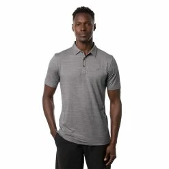 TravisMathew The Heater Mens Golf Polo 20 TravisMathew The Heater Mens Golf Polo -Clubs Shop 23916 SLEET