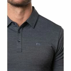 TravisMathew The Heater Mens Golf Polo 23 TravisMathew The Heater Mens Golf Polo -Clubs Shop 23916 VINTAGEINDIGO 1