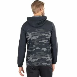 TravisMathew Mosquito Mayhem Mens Golf Jacket -Clubs Shop 24469 BLACK0BLK 2