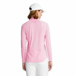 Polo Ralph Lauren RLX Ralph Lauren Airflow Taylor Rose Womens Longsleeve Golf 1/4 Zip -Clubs Shop 25006 TAYLORROSEWHT 2 2b320452 df7d 405d b021 0bae2011a437
