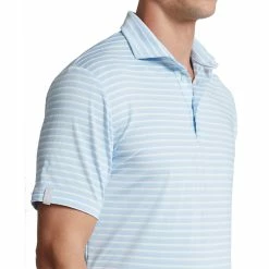 Polo Ralph Lauren RLX Ralph Lauren Lightweight Multi Stripe 2 Elite Blue Mens Golf Polo 5 Polo Ralph Lauren RLX Ralph Lauren Lightweight Multi Stripe 2 Elite Blue Mens Golf Polo -Clubs Shop 25026 ELITEBLUMULTI 2
