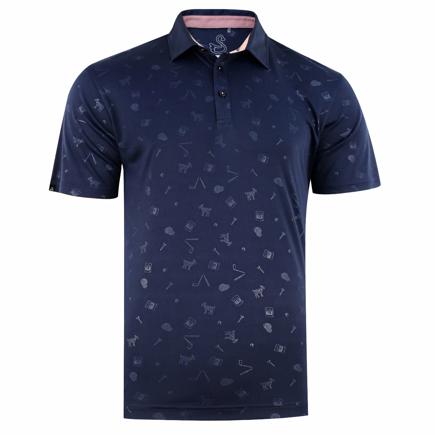 Swannies Amendt Mens Golf Polo 1 Swannies Amendt Mens Golf Polo