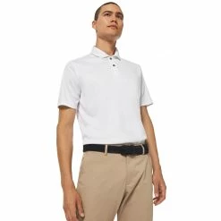 Oakley Reduct Mens Golf Polo -Clubs Shop 25798 GEOPRTWHT9F6