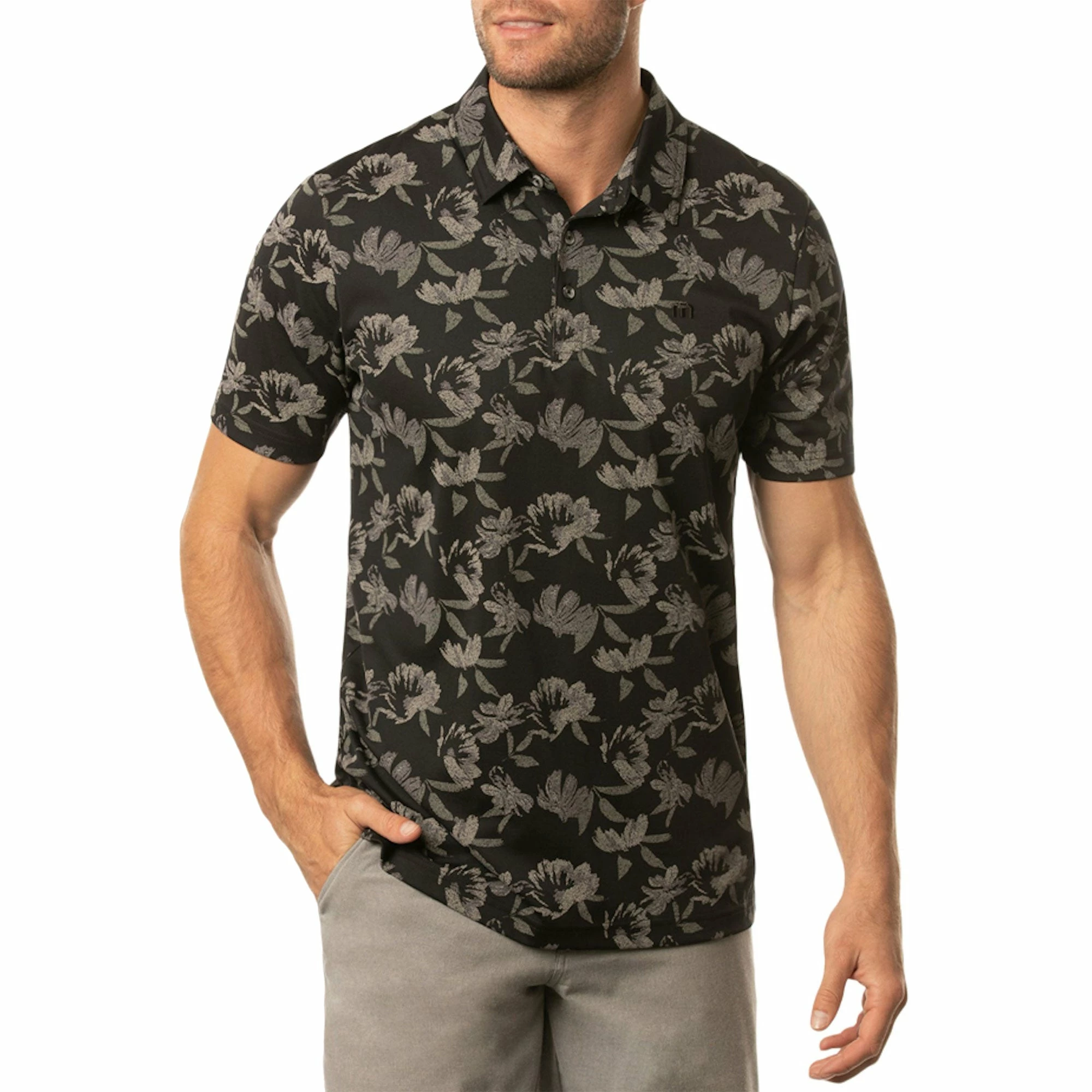 TravisMathew Howling Mens Golf Polo 1 TravisMathew Howling Mens Golf Polo