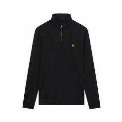 Lyle & Scott Tech Midlayer Mens Golf 1/4 Zip -Clubs Shop 26613 JETBLACKZ865 779b307e 4788 4a69 a12c 098d7e49b0d0