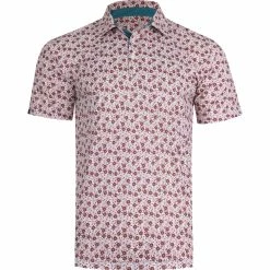 Swannies Clark Redwood Hydro Mens Golf Polo