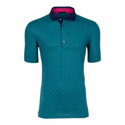 Greyson Night Fly Fiddle Mens Golf Polo