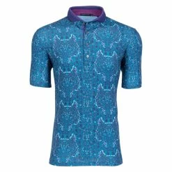 Greyson Herbarium Salamander Mens Golf Polo