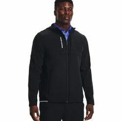 Under Armour Storm Daytona Mens Golf Jacket 2022 -Clubs Shop 27113 BLACK001