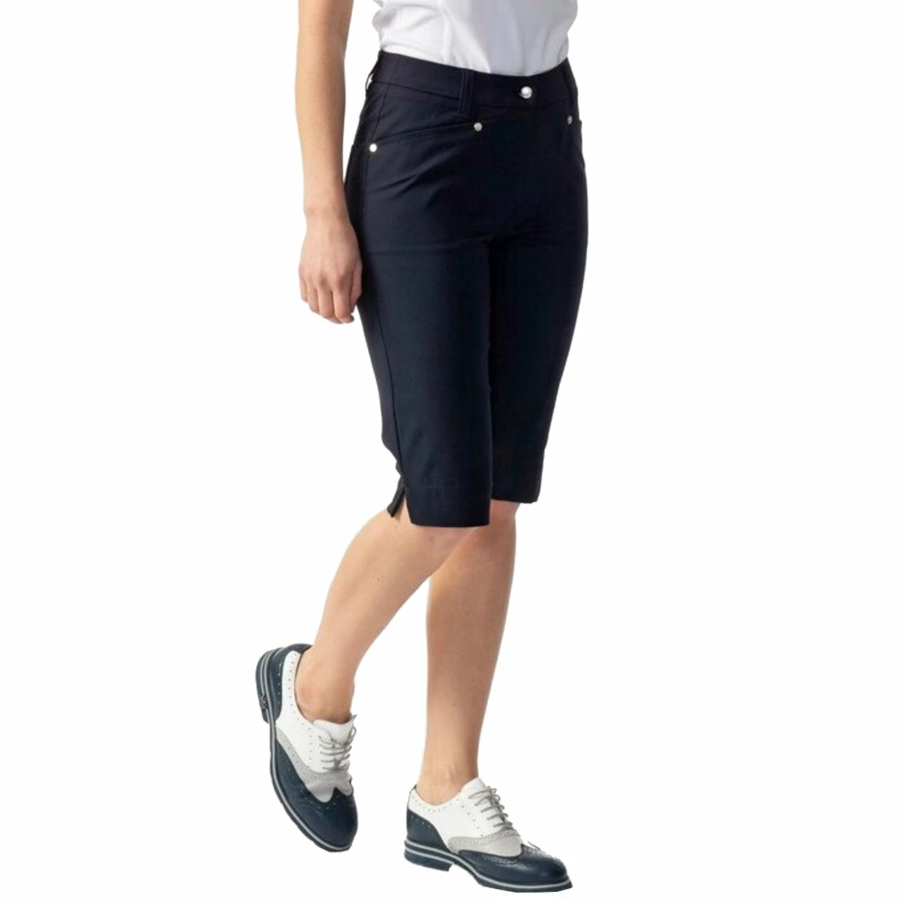 Daily Sports Lyric City Navy Womens Golf Shorts 1 Daily Sports Lyric City Navy Womens Golf Shorts