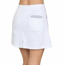 Sofibella 17 In UV Staples Womens Golf Skort -Clubs Shop 28039 WHITE 1