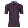 Greyson Feather Bone Windflower Mens Golf Polo