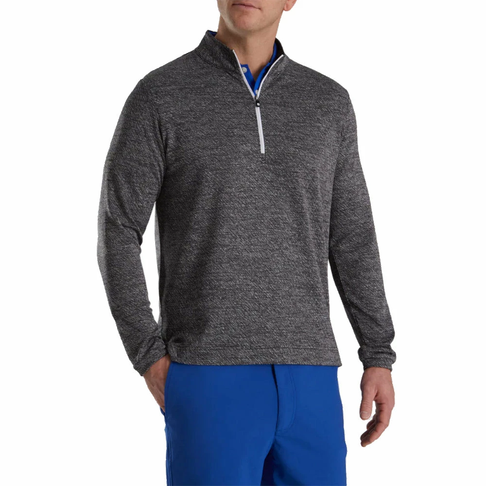 FootJoy Jacquard Texture Mens Golf Midlayer 1 FootJoy Jacquard Texture Mens Golf Midlayer
