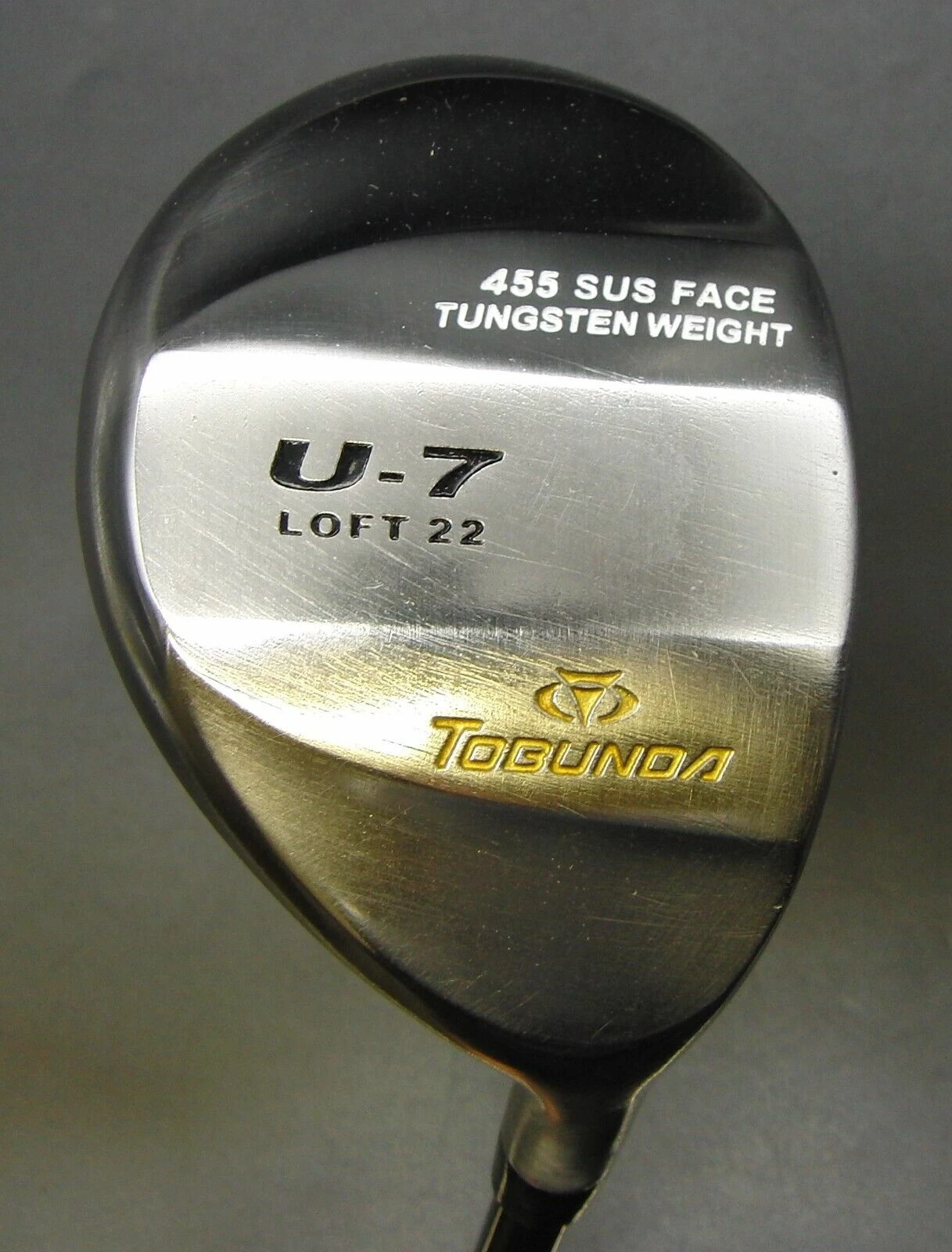 Tobunda U-7 Tungsten Weight 22° Hybrid Regular Graphite Shaft G/Pride Grip & H/C 3 Tobunda U-7 Tungsten Weight 22° Hybrid Regular Graphite Shaft G/Pride Grip & H/C - Image 3