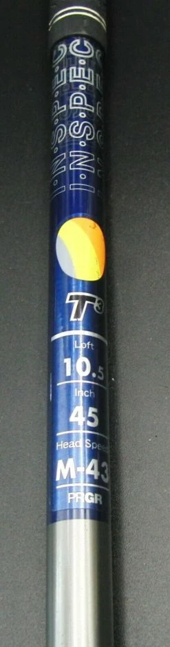 Japanese PRGR T3 Model 305 10.5° Driver Regular Graphite Shaft PRGR Grip -Clubs Shop 32 08ecb82d a45c 430a a222 cf5545f537b5