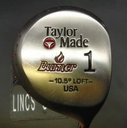 Vintage TaylorMade Burner Tour Preferred 10.5° Driver Regular Steel Shaft