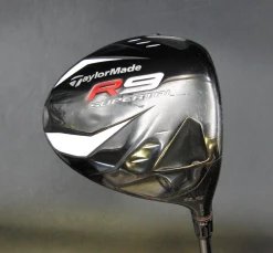 TaylorMade R9 SUPERTRI 9.5° Adjustable Driver Stiff Graphite Shaft Iomic Grip