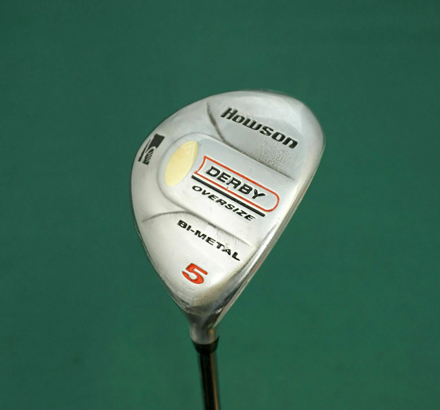 Refurbished Howson Derby Oversize Bi-Metal 5 Wood Regular Steel Shaft 1 Refurbished Howson Derby Oversize Bi-Metal 5 Wood Regular Steel Shaft
