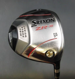 Srixon ZR-30 9.5° Driver Stiff Flex Graphite Shaft Srixon Grip