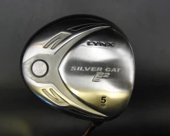 Lynx Silver Cat E2 18° 5 Wood Regular Graphite Shaft Lynx Grip