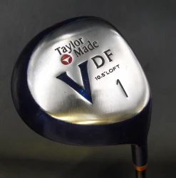 Vintage TaylorMade V DF 10.5° Driver Stiff Graphite Shaft TaylorMade Grip