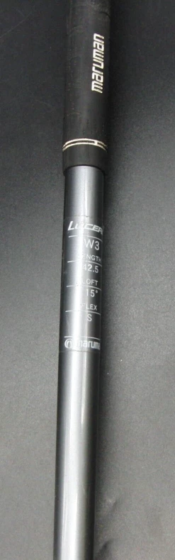 Japanese Maruman Lucero FairWay 15° 3 Wood Stiff Graphite Shaft Maruman Grip -Clubs Shop 32 1b14fda0 9b90 4731 add1 5c2f1ac0a22d