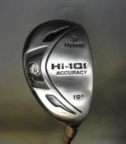 Unbranded Japanese Hi-101 Accuracy 19° 3i Hybrid Regular Graphite Shaft