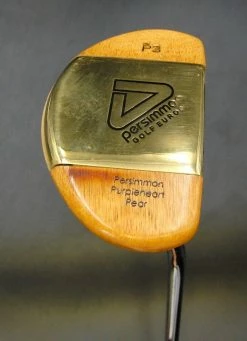 Vintage Persimmon Purpleheart Pear P3 Putter Steel Shaft 90cm Length G/P Grip -Clubs Shop 32 1c19a8db 0ff1 4594 b897 4db607f666cc