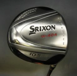 Srixon W-404 Trajectory Control 10.5° Driver Stiff Graphite Shaft Srixon Grip