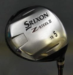 Srixon Z-Steel II 19° 5 Wood Stiff Graphite Shaft Srixon Grip