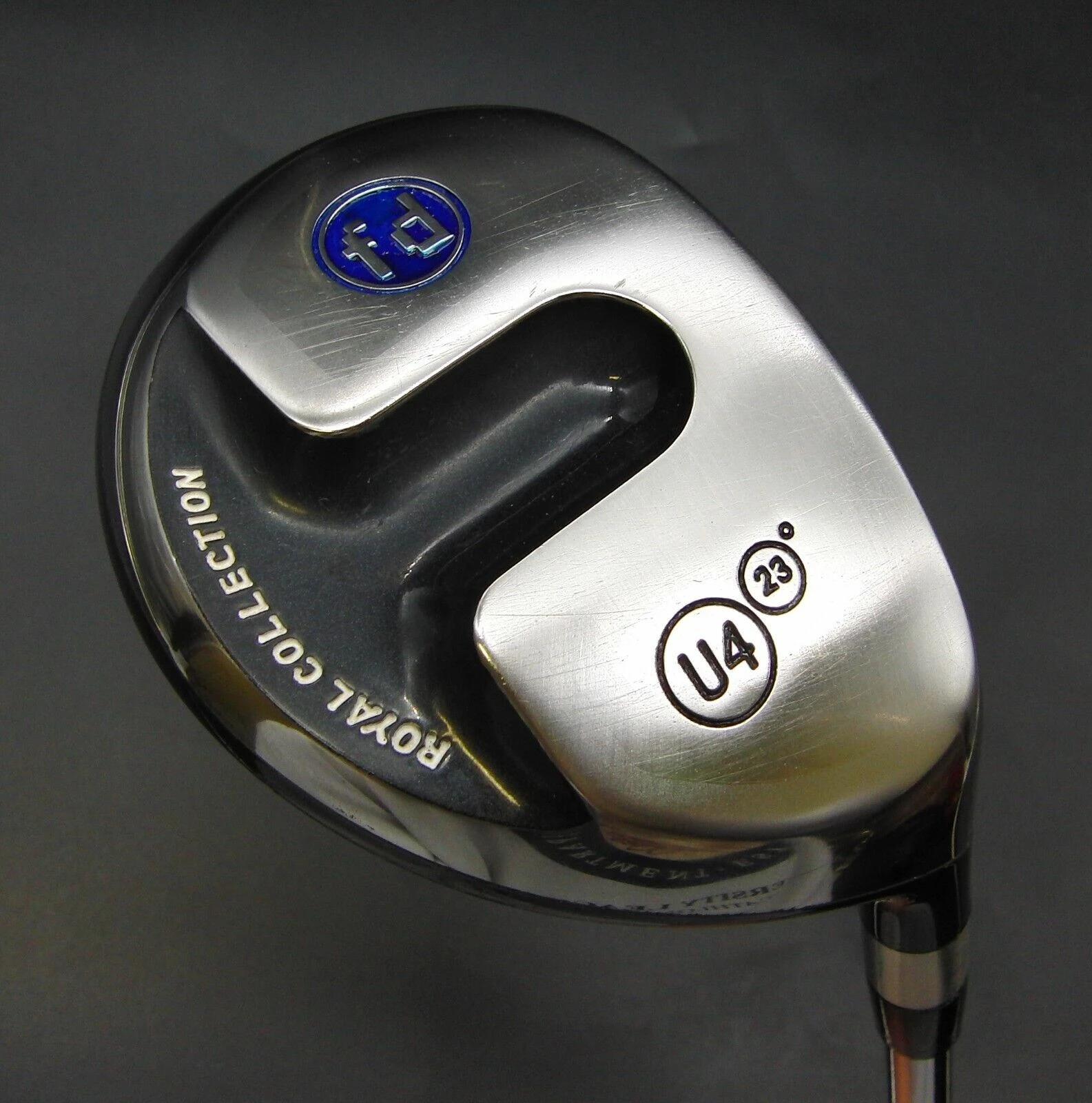 Japanese FD Royal Collection U4 23° Hybrid Stiff Steel Shaft R/Collection Grip 1 Japanese FD Royal Collection U4 23° Hybrid Stiff Steel Shaft R/Collection Grip