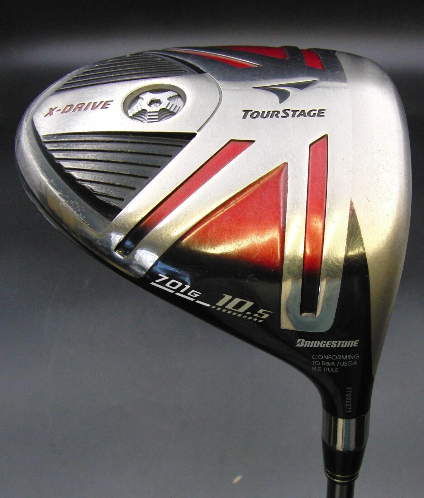 Japanese BridgeStone TourStage X-Drive 701 10.5 Deg Driver Stiff Graphite Shaft 6 Japanese BridgeStone TourStage X-Drive 701 10.5 Deg Driver Stiff Graphite Shaft - Image 6
