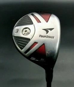 Bridgestone TourStage 701 15° 3 Wood Stiff Graphite Shaft Golf Pride Grip