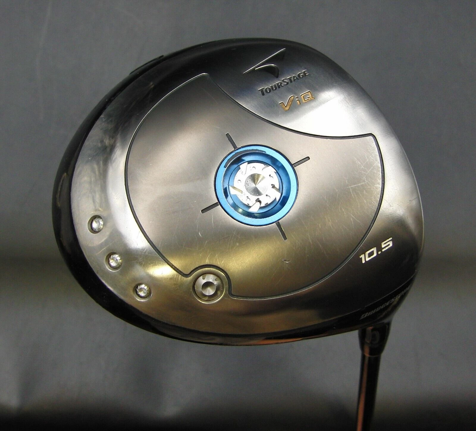 Bridgestone Tourstage ViQ 10.5° Driver Stiff Graphite Shaft Tourstage Grip 1 Bridgestone Tourstage ViQ 10.5° Driver Stiff Graphite Shaft Tourstage Grip